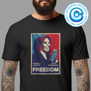 2024 Kamala Harris Freedom For President Of America 2024 Unisex T-Shirt