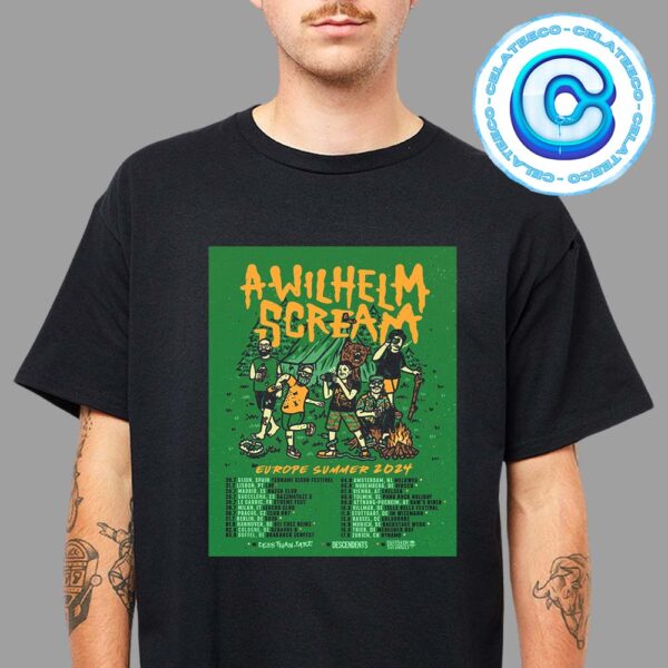 A Wilhelm Scream Europe Summer 2024 Tour On July 24th 2024 At Madrid Spain In Madrid Nazca Club Unisex T-Shirt