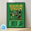 A Wilhelm Scream Dalla And Bruc Live Show Concert At Razzmatazz 2 Barcelona Spain On July 25th 2024 Wall Decor Poster Canvas