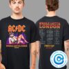 ACDC Power Up Union Jack London 2024 Tour Two Sides Unisex T-Shirt