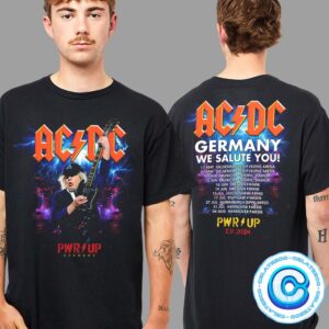 ACDC Power Up World Tour Germany 2024 New Event Two Sides Unisex T-Shirt