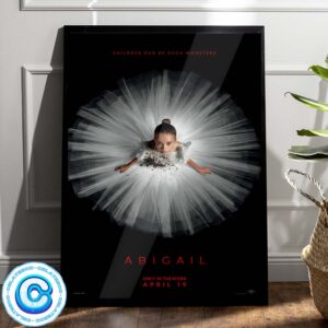 Abigail Children Can Be Such Monters Only In Theaters April 19 Wall Decor Poster Canvas