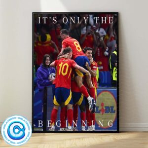 Adidas Celebrates Spains Euro 2024 Championship Wall Decor Poster Canvas