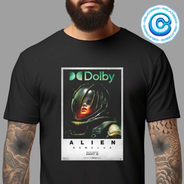 Alien Romulus New Poster Releasing August 16 Unisex T-Shirt