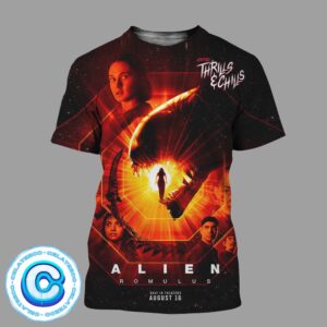 Alien Romulus New Poster Releasing In Theaters On August 16th 2024 All Over Print Shirt