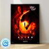 Alien Romulus New Poster For Flim Horror Wall Decor Poster Canvas