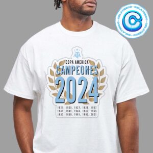 Argentina Football Team Copa America Champions 2024  Unisex T-Shirt