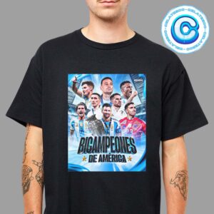 Bicampeones Porque La Selección Argentina Ganó Su Segunda Copa América Consecutiva Unisex T-Shirt