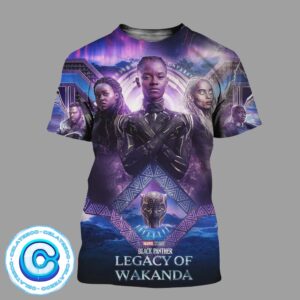 Black Panther Legacy Of Wakanda Official New Poster Comming Soon All Over Print Shirt