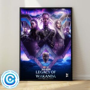 Black Panther Legacy Of Wakanda Official New Poster Comming Soon Wall Decor Poster Canvas