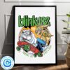 Blink 182 Show Concert Save Mart Center Fresno CA July 8 2024 Wall Decor Poster Canvas