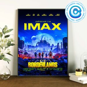 Borderlands New Poster Releasing In Theaters On August 9 Wall Decor Poster Canvas