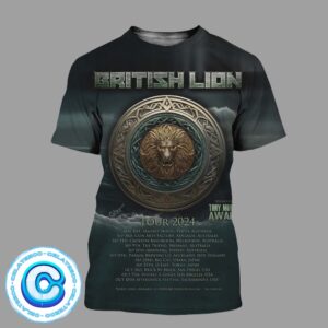 British Lion World Tour 2024 Schedule With Special Guest Tony Moore’s Awake All Over Print Shirt