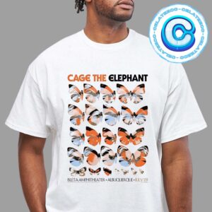 Cage The Elephant Concert Show At Isletaamphitheater On July 9th 2024 Unisex T-Shirt