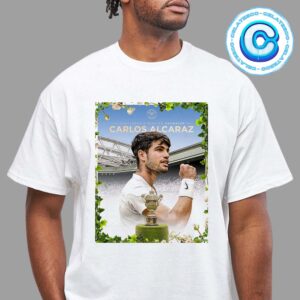 Carlos Alcaraz Is The Gentlemens Singles Champion Wimbledon 2024 Unisex T-Shirt