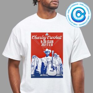 Charley Crockett Show Concert Music On July 17th And 18th 2024 At The 930 Club In Washington DC Unisex T-Shirt