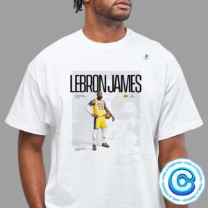 Congrats To Lebron James Has Been Re-Sighed With The Los Angeles Laskers Unisex T-Shirt
