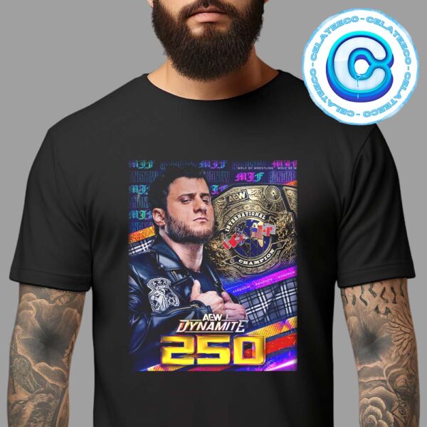 Congrats To MJF Has Been Winner The WWE AEW International Championship 2024 Unisex T-Shirt