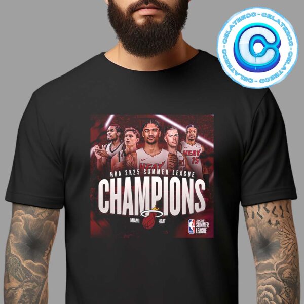 Congrats To Miami Heat NBA 2k25 Summer League Champions 2024 Unisex T-Shirt