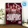 NBA 2k25 Summer League Champions Miami Heat Wall Decor Poster Canvas