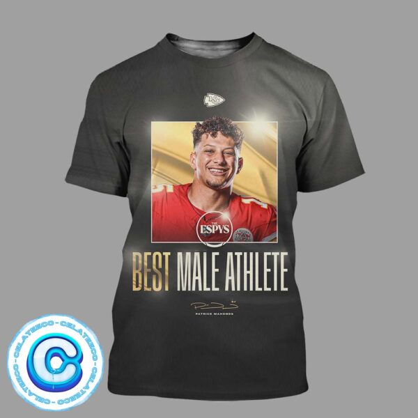 Congrats To Patrick Mahomes From Kansas City Is The Best Male Athlete Of The ESPYS 2024 The Best Of The Best All Over Print Shirt