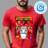 ‪Congrats Spanish Football Are Uefa Euro 2024 Champions Unisex T-Shirt