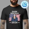 Official 2024 Kamala Harris Dark Brandon And Joe Biden Dropped Out Of The Presidential Election Unisex T-Shirt