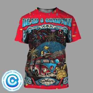 Dead And Company Show For The Concert At Las Vegas NV On 4 Of July 2024 All Over Print Shirt