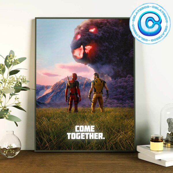 Deadpool And Wolverine Come Together Best Friend Funny New Poster Wall Decor Poster Canvas