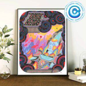 Dirty Heads World Tour Concert Music On JUly 26th 2024 At Coastal Credit Union Music Park In Walnut Creek Wall Decor Poster Canvas