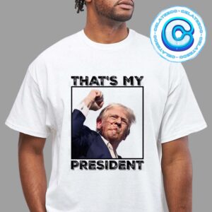 Donald Trump Shot Thug Life For President Of America 2024 Unisex T-Shirt