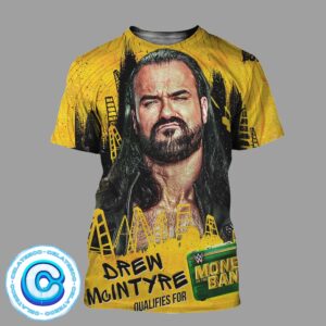 Drew McIntyre Qualifies For WWE Money In The Bank 2024 All Over Print Shirt