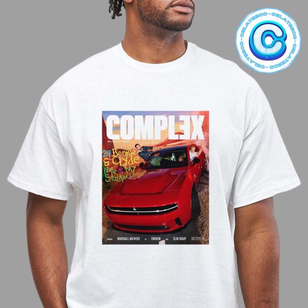 Eminem And Slim Shady For Complex Cover July 2024 Just The Two Of Us Unisex T-Shirt