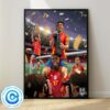 ‪Vamos Espana Seleccion Espanola Masculina de Futbol Somos Campeones Uefa Euro 2024‬ Wall Decor Poster Canvas