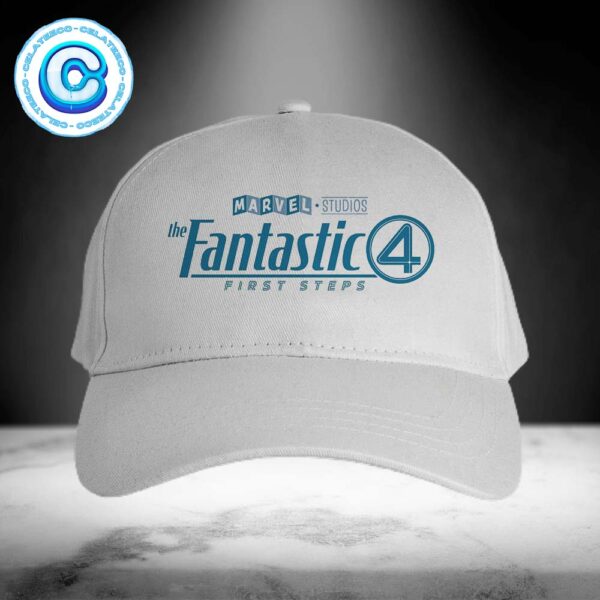 Fantastic Four First Steps Official Logo Will Releasing On July 25th 2025 Classic Cap Hat Snapback