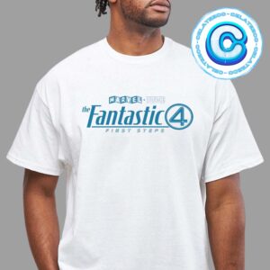 Fantastic Four First Steps Official Logo Will Releasing On July 25th 2025 Unisex T-Shirt