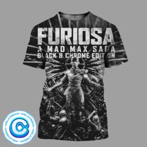 First Poster For Furiosa A Mad Max Saga – Black And Chrome Edition All Over Print Shirt