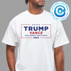 Hulk Hogan Wearing Trump Vance Make America Great Again 2024 Shirt Donald Trump Unisex T-Shirt