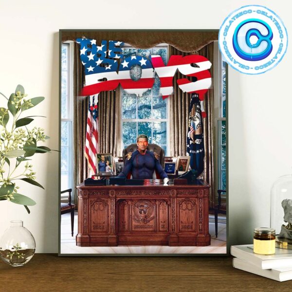 Joe Biden It Out And Home Lander Will Be A President From The Boys Movie Wall Decor Poster Canvas