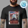 Donald Trump President Of America And Joe Biden It Out America Flag Style Unisex T-Shirt