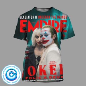 Joker Folie A Deux Joaquin Phoenix And Lady Gaga On Their Bad Romance All Over Print Shirt