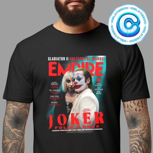 Joker Folie A Deux Joaquin Phoenix And Lady Gaga On Their Bad Romance Unisex T-Shirt