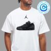 Nike Air Jordan White Oreo And Military Black Unisex T-Shirt