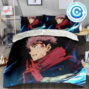 Jujutsu Kaisen 264 Itadori Uses Domain Expansion Anime Style Bedding Set