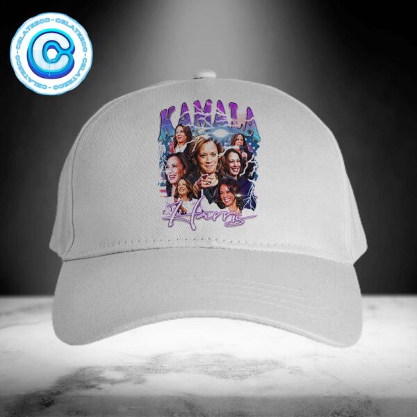 Kamala Harris Bootleg Kamala Harris Retro 90s For President Of USA 2024 Classic Cap Hat Snapback