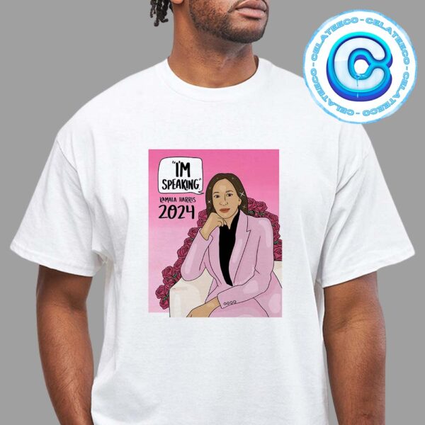 Kamala Harris For Fresident USA Im Speaking 2024 Unisex T-Shirt