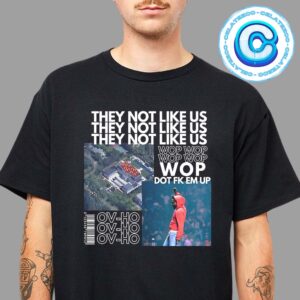 Kendrick Lamar News Music They Not Like Us OV-HO Dot Fk Em Up Unisex T-Shirt