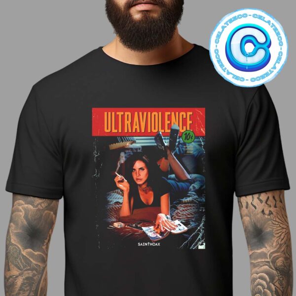 Lana Del Rey Limited Edition Lana Pulp Fiction Graphic Unisex T-Shirt