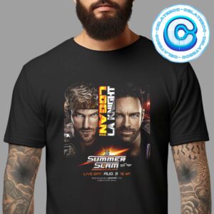 Logan Paul Vs LA Knight At WWE Summer Slam Cleveland Live At Saturday August 3 2024 Unisex T-Shirt