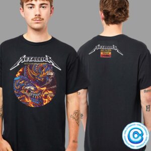 Metallica M72 World Tour Concert Music Night Two For The Show At PGE Narodowy Warsaw Poland On July 7th 2024 Two Sides Unisex T-Shirt